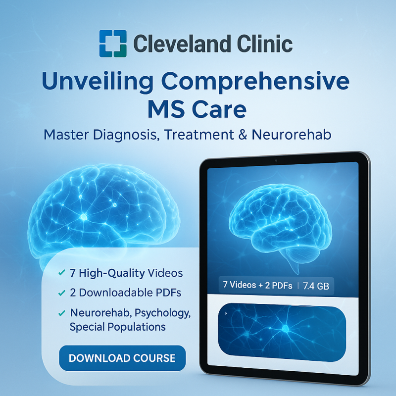 Cleveland Clinic Unveiling Comprehensive Multiple Sclerosis Care
