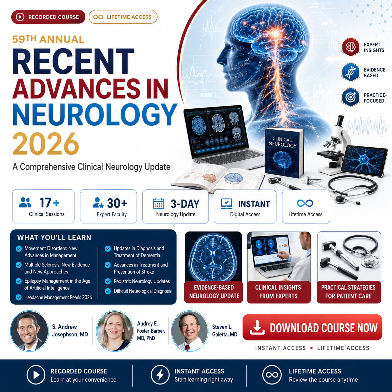 UCSF 59th Annual Recent Advances in Neurology – 2026 Update